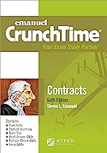 Book Cover Emanuel CrunchTime for Contracts