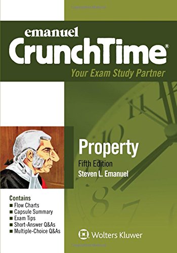 Book Cover Emanuel CrunchTime for Property