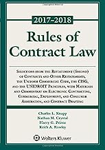 Rules of Contract Law, 2017-2018 Statutory Supplement (Supplements)