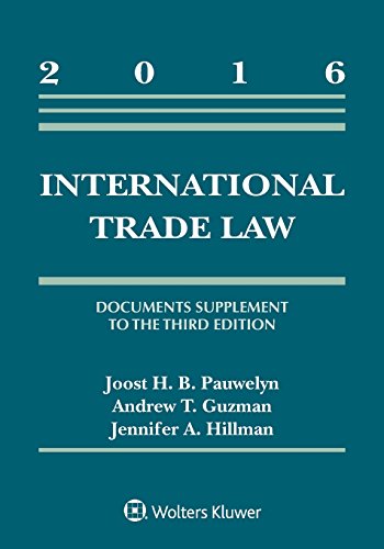 Book Cover International Trade Law: Document Supplement (Supplements)