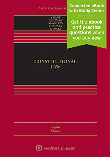 Book Cover Constitutional Law [Connected eBook with Study Center] (Aspen Casebook)
