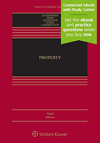 Book Cover Property [Connected eBook with Study Center] (Aspen Casebook)