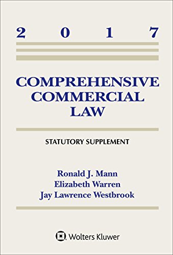 Book Cover Comprehensive Commercial Law: 2017 Statutory Supplement (Supplements)