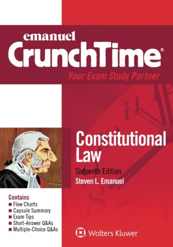 Book Cover Constitutional Law (Emanuel CrunchTime)