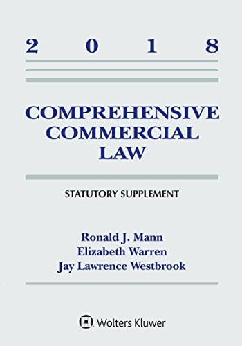 Book Cover Comprehensive Commercial Law 2018: Statutory Supplement (Supplements)