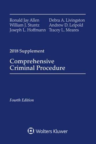 Book Cover Comprehensive Criminal Procedure: 2018 Case Supplement (Supplements)