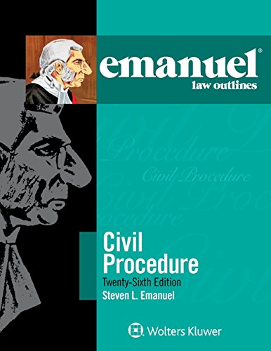 Book Cover Emanuel Law Outlines for Civil Procedure