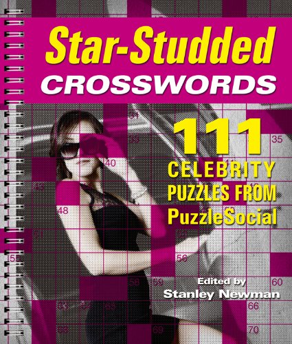 Book Cover Star-Studded Crosswords: 111 Celebrity Puzzles from PuzzleSocial