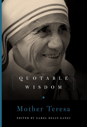Book Cover Mother Teresa: Quotable Wisdom