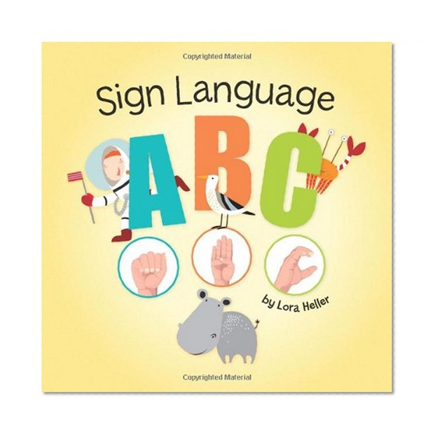 Book Cover Sign Language ABC