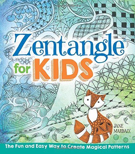 Book Cover Zentangle for Kids