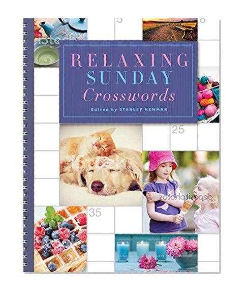Book Cover Relaxing Sunday Crosswords