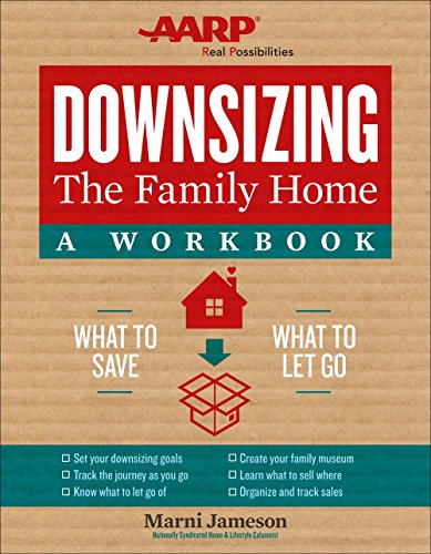 Book Cover Downsizing the Family Home: A Workbook: What to Save, What to Let Go (Volume 2) (Downsizing the Home)