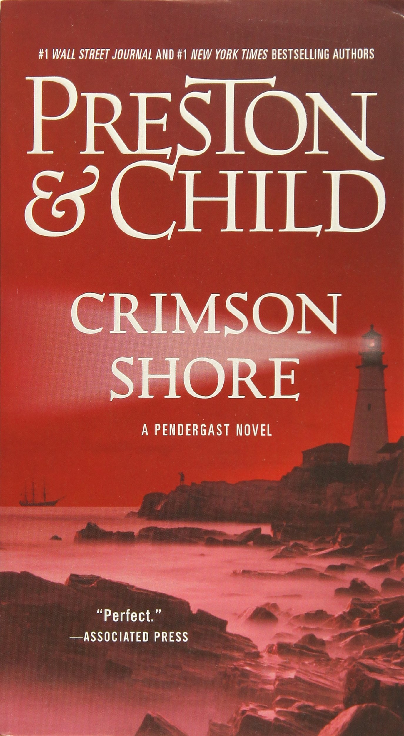 Book Cover Crimson Shore (Agent Pendergast Series, 15)