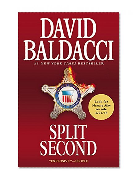 Book Cover Split Second (King & Maxwell Series)