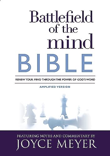 Book Cover Battlefield of the Mind Bible: Renew Your Mind Through the Power of God's Word