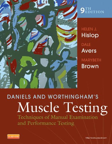 Book Cover Daniels and Worthingham's Muscle Testing: Techniques of Manual Examination and Performance Testing (Daniels & Worthington's Muscle Testing (Hislop))