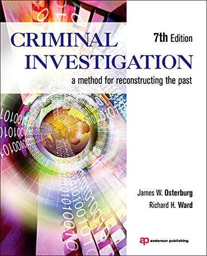 Book Cover Criminal Investigation: A Method for Reconstructing the Past