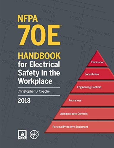 Book Cover 2018 NFPA 70E: Handbook for Electrical Safety in the Workplace