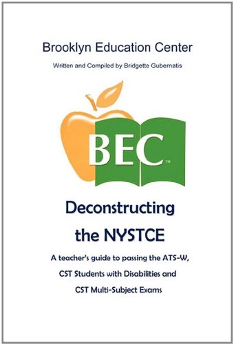 Book Cover Deconstructing the NYSTCE