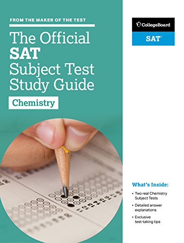 Book Cover The Official Sat Subject Test In Chemistry Study Guide (College Board Official Sat Study Guide)