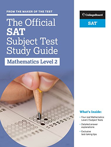 Book Cover The Official SAT Subject Test in Mathematics Level 2 Study Guide