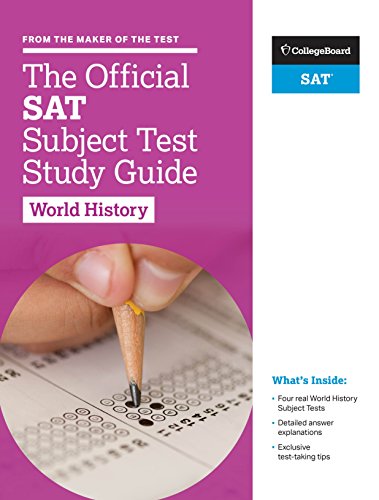 Book Cover The Official SAT Subject Test in World History Study Guide