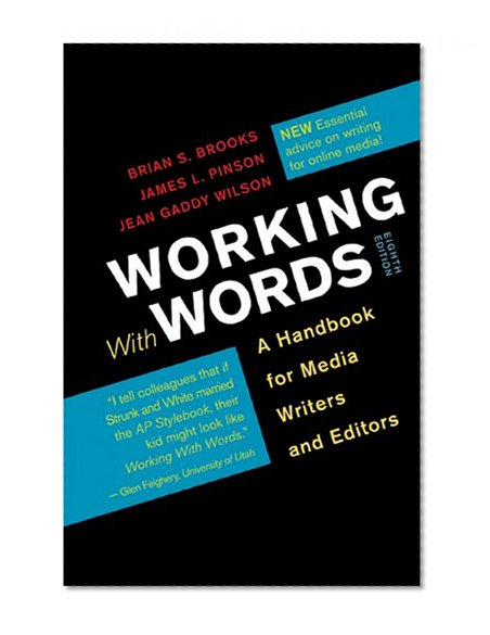 Book Cover Working with Words: A Handbook for Media Writers and Editors