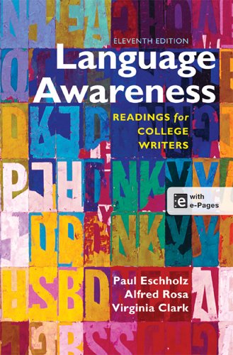 Book Cover Language Awareness: Readings for College Writers