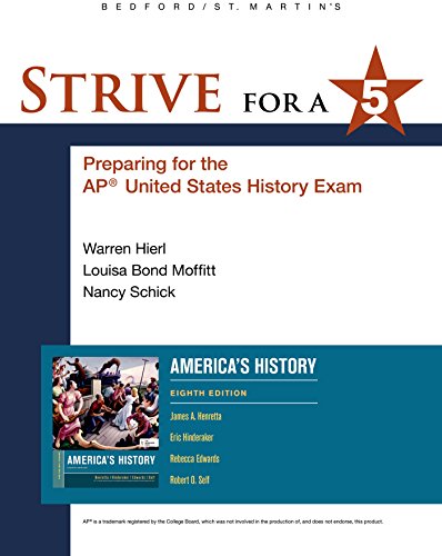 Book Cover Strive for a 5 for America's History