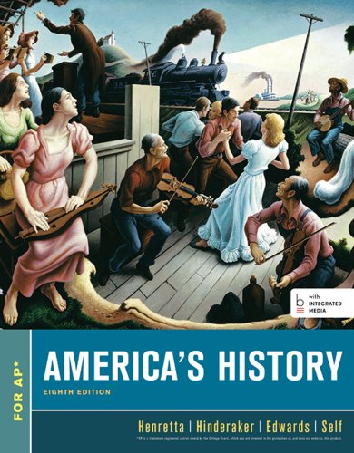 Book Cover America's History, High School Edition