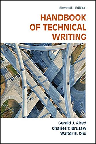 Book Cover The Handbook of Technical Writing