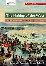 Book Cover The Making of the West, Volume 2: Since 1500: Peoples and Cultures