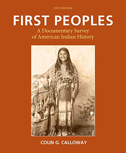 Book Cover First Peoples: A Documentary Survey of American Indian History
