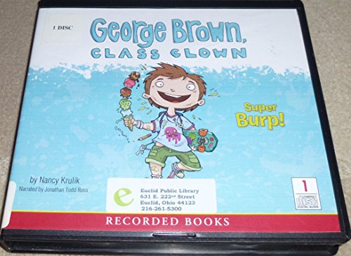George Brown Class Clown Super Burp Unabridged Audio Cd