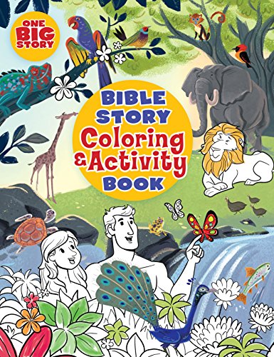 Book Cover Bible Story Coloring and Activity Book (One Big Story)