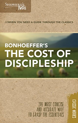 Book Cover Shepherd's Notes: The Cost of Discipleship