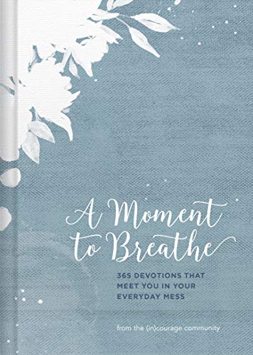 Book Cover A Moment to Breathe: 365 Devotions that Meet You in Your Everyday Mess