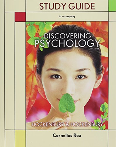 Book Cover Study Guide for Discovering Psychology