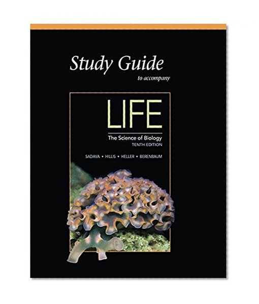 Book Cover Study Guide for Life: The Science of Biology