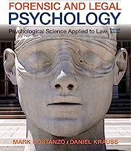 Book Cover Forensic and Legal Psychology: Psychological Science Applied to Law, 2nd Edition