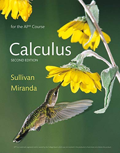 Book Cover Calculus for the APÂ® Course