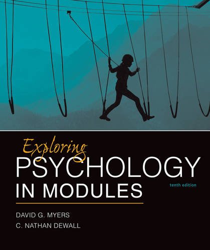 Book Cover Exploring Psychology in Modules