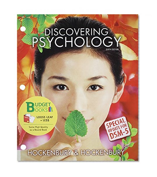 Book Cover Loose-leaf Version for Discovering Psychology with DSM5 Update