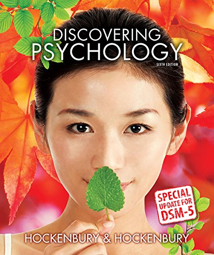Book Cover Discovering Psychology with DSM5 Update