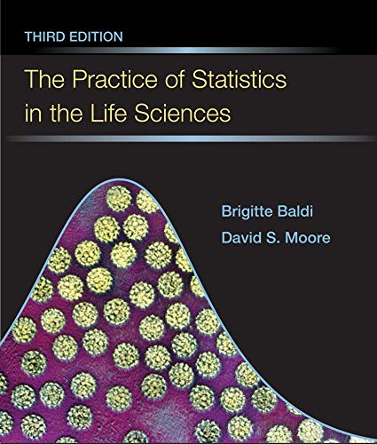 Book Cover The Practice of Statistics in the Life Sciences w/ CrunchIt/EESEE Access Card