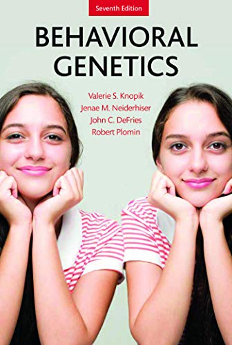 Book Cover Behavioral Genetics