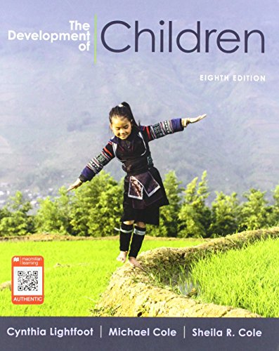 Book Cover The Development of Children