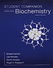 Book Cover Student Companion for Biochemistry