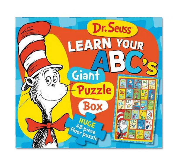 Dr. Seuss Learn Your ABC's Giant Puzzle Box: Huge 48-piece floor puzzle (Dr. Seuss Giant Puzzle Boxes)